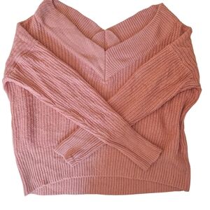 Soft Pink Sweetheart Sweater
